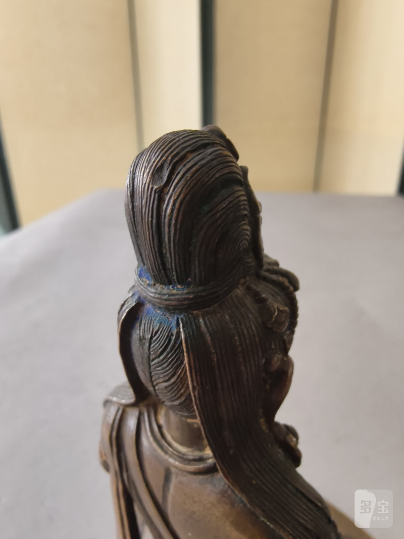 A BRONZE FIGURE OF AMITAYUS - 图13